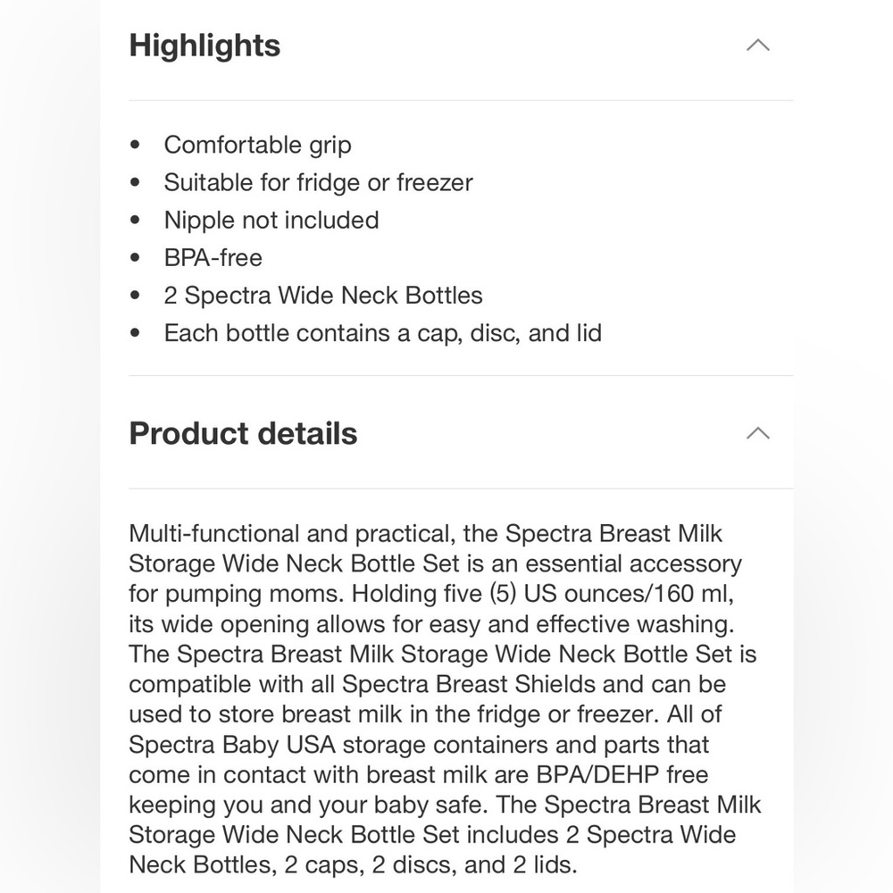 NEW Spectra bottles - Picture 8 of 8